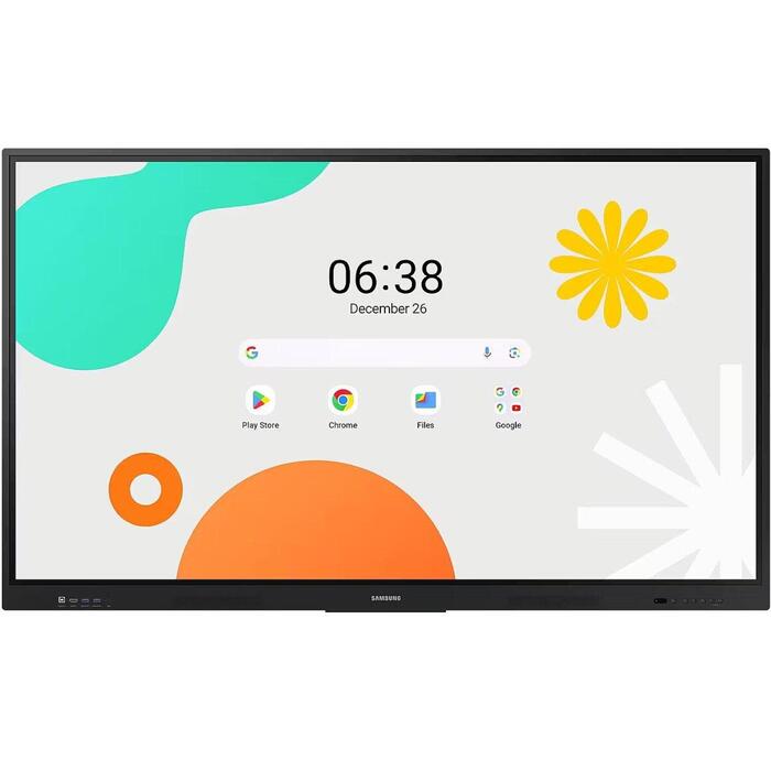 Samsung Интерактивный монитор LH75WAFWLGCXEN, 75'', 3840x2160, 400cd/m², 1200:1, Сенсорный, VESA 800x400 (LH75WAFWLGCXEN)