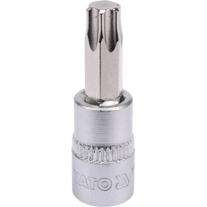 Yato головка с битой Torx T40 YT-04307, 1/4" 6.3мм, 37мм, 65Нм, S2, CRV 6150, 58-62 HRC, DIN 3120 (YT-04307)