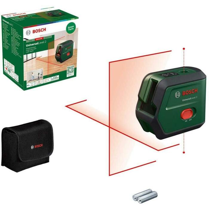 Bosch līniju lāzera līmeņrādis UniversalLevel 2