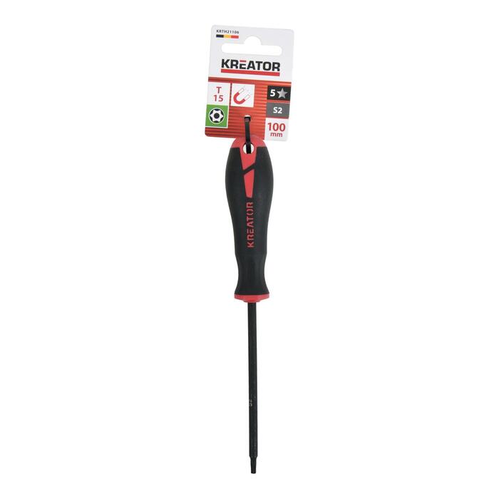Skrūvgriezis Torx KREATOR KRTH21106 100mm T15