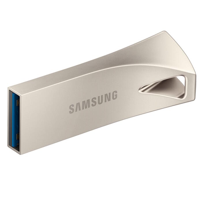 Samsung MUF-64BE3/APC BAR Plus USB-накопитель 64 GB USB 3.1 Gen 1 до 300 MB/s чтение USB-A Grey (MUF-64BE3/APC)