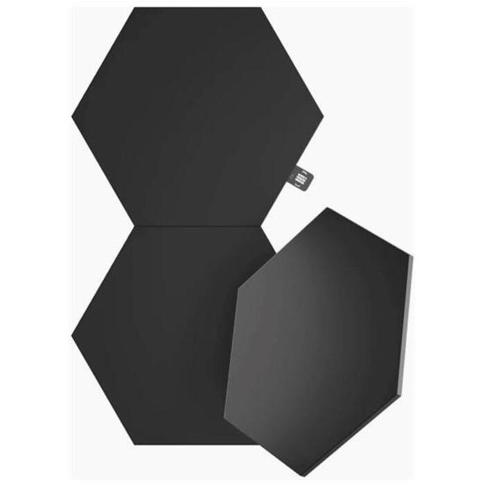 Nanoleaf Shapes melnā sešstūra paplašināšanas komplekts