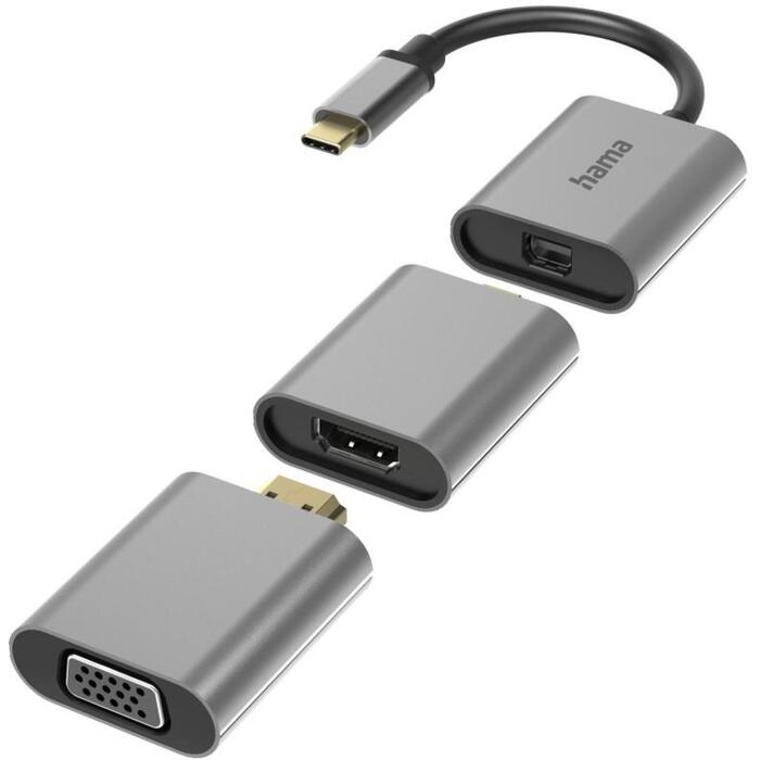 Hama 6in1 adapteris Connect2Go 00200306, 6