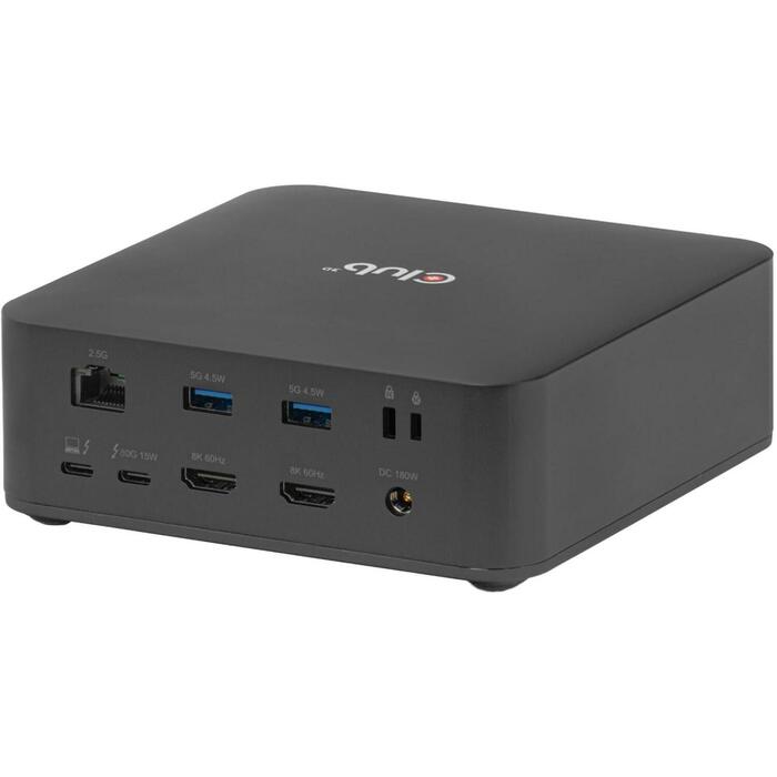 Club3D dokstacija CSV-2562, 180W, 2x HDMI