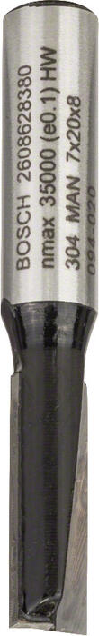 Pirkstfrēze HM B=7 mm, l=20 mm
