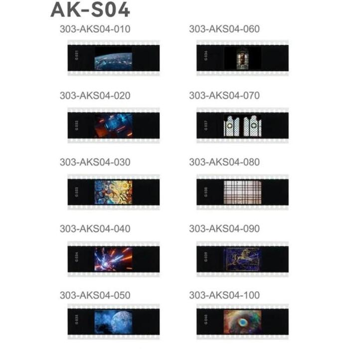 GODOX AK-S04 projekcijas slaidu komplekts, 10