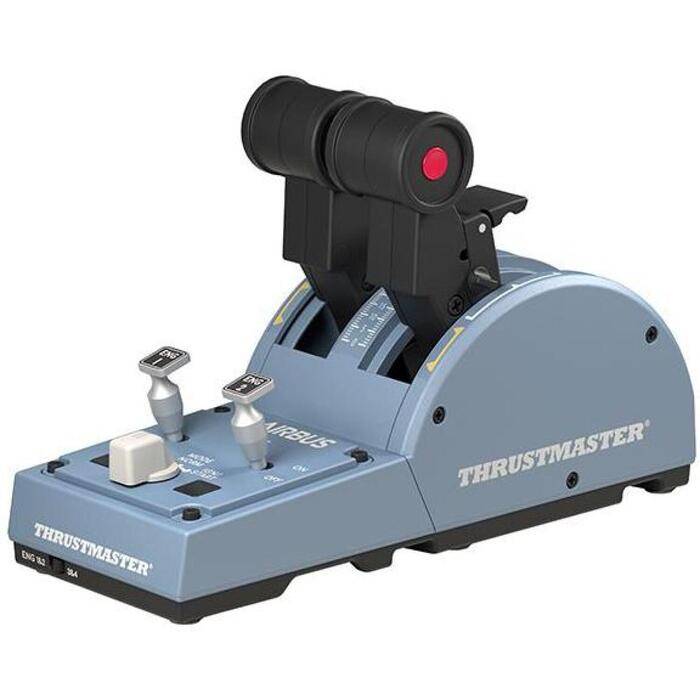 Thrustmaster Lidojumu simulators TCA Quadrant Airbus Edition 2960840, USB Type-A to Type-C, analogais/digitālais, 16 pogas (2960840)