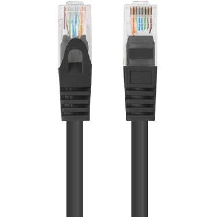 Lanberg Patchcord CAT.6 UTP 2M fluke passed 10-pack, Black | PCU6-20CC-0200-BK (PCU6-20CC-0200-BK)