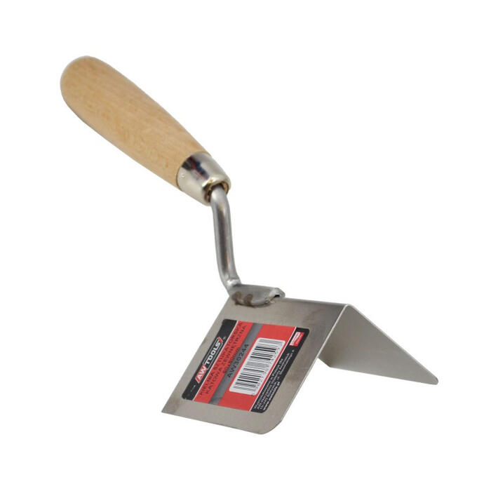 AWTOOLS Nerūsējošā tērauda stūra lāpstiņa 60x80mm