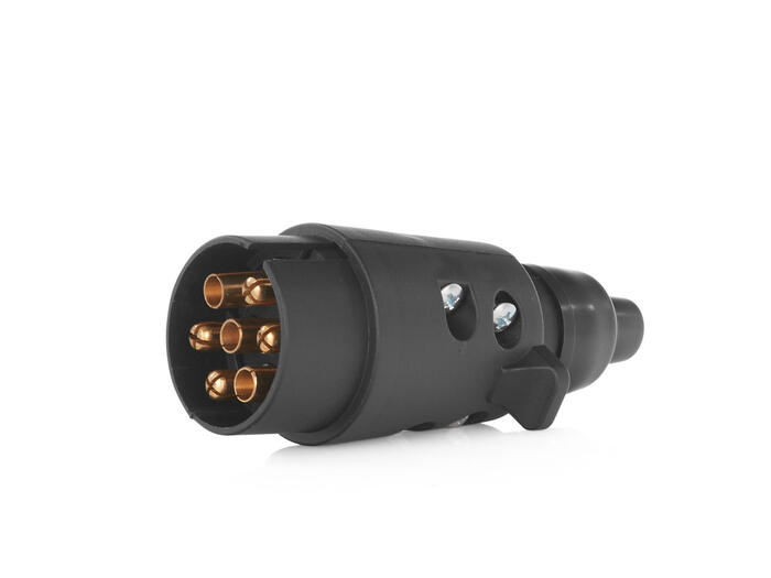 Geko Trailer plug G02326, 7-pin, 12V