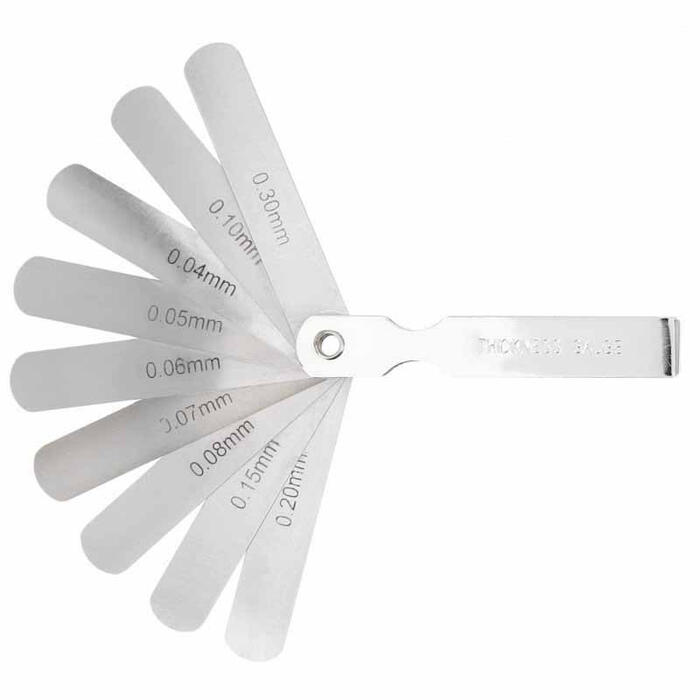 Hogert Feeler Gauge HT8G330, 9 plāksnes