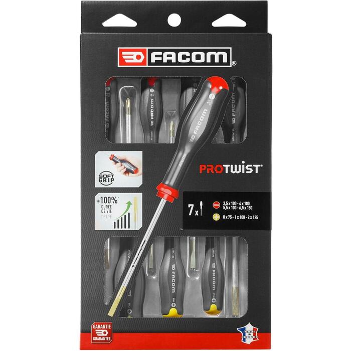 FACOM AT.7PB ProTwist skrūvgriežu komplekts