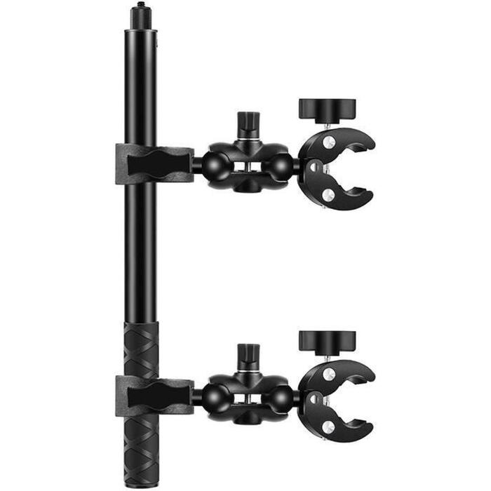 Puluz PU495B motocikla/velosipēda stiprinājums, 2 skavas