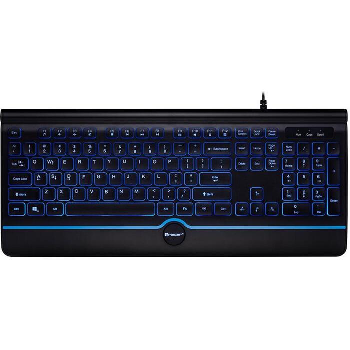 Tracer Клавиатура 46473 TRAKLA46473, USB кабель, мембранная, полноразмерная, 12 мультимедийных клавиш, Win Lock, Anti-ghosting (TRAKLA46473)