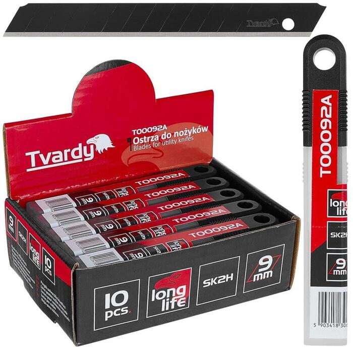 Tvardy T00092A, 80x9x0.4mm, SK2H, 10gab