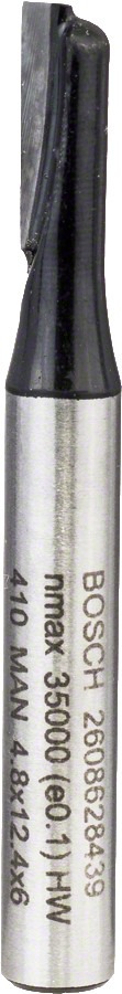 Gropju frēze 6 mm D1 4
