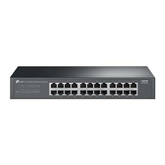 TP-Link LS1024G tīkla pārslēdzējs unmanaged 24×