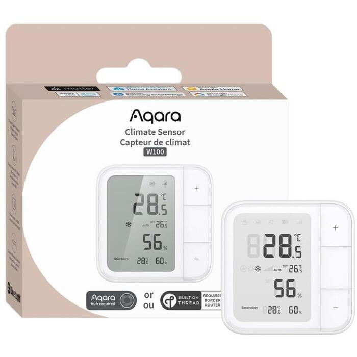 Aqara Klimata sensors TH-S04D, temperatūra ±0