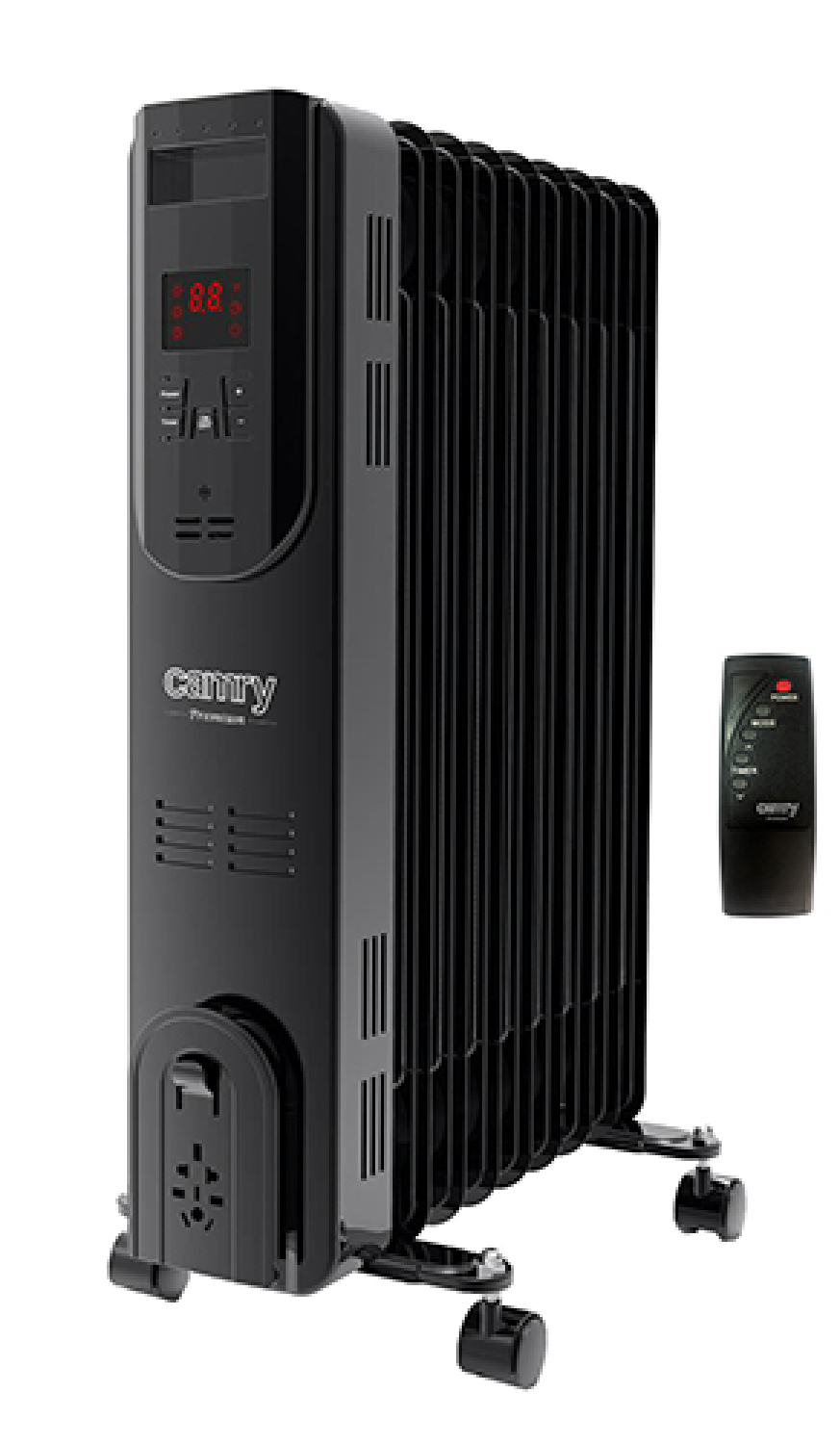 Efektīvs eļļas radiators ar tālvadības pulti