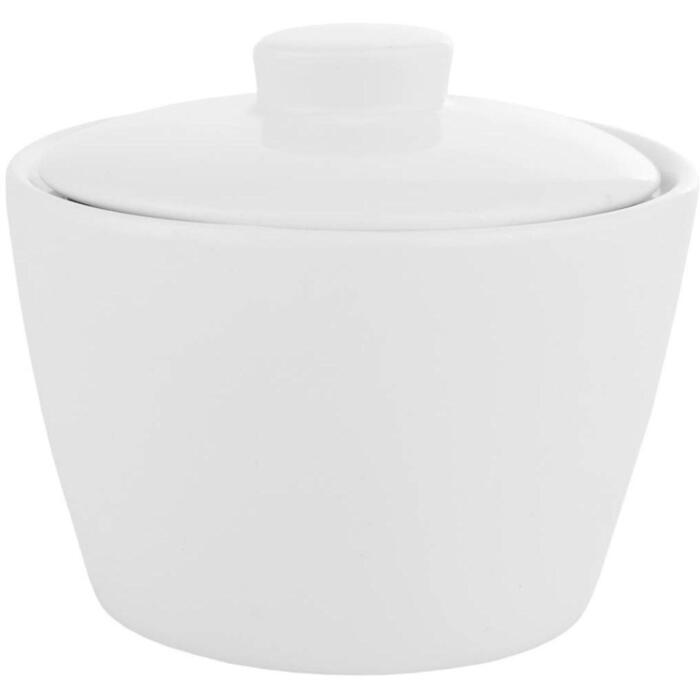 AMBITION Cukurtrauks porcelāna Fala 200ml balts