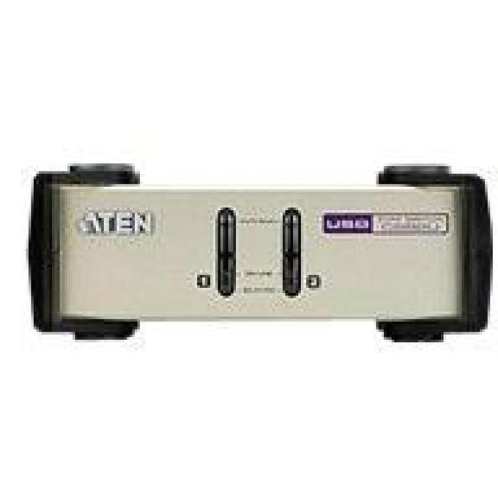 Aten 2-Port PS/2-USB VGA KVM komutators