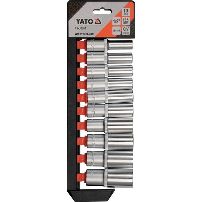 Yato muciņu atslēgu komplekts YT-38861, 1/2"