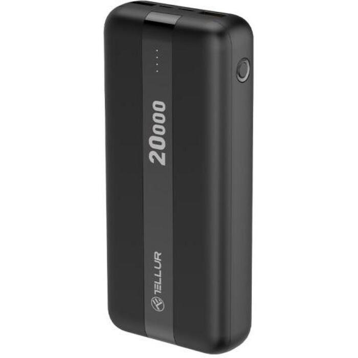 Tellur Lādētājs-akumulators PBC203 TLL158311, 20000mAh/74Wh (3