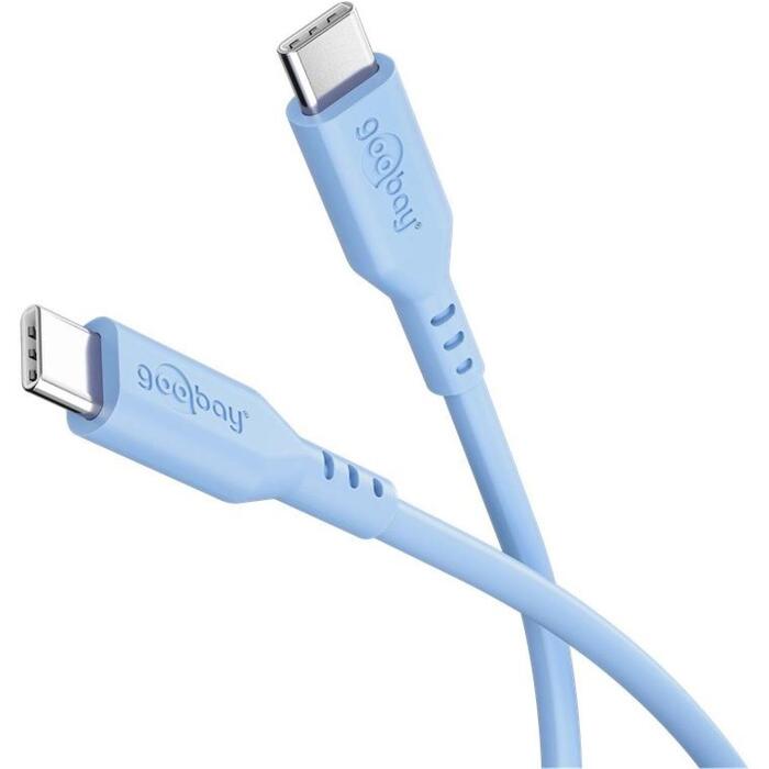 Goobay USB-C Silikona kabelis 77741, 1