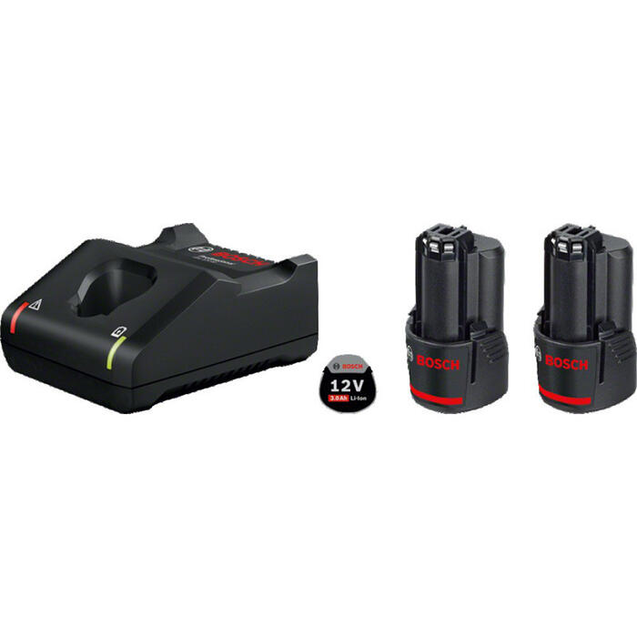Akumulators+lādētājs GBA12V 2x3Ah GAL12V-40 1600A019RD BOSCH