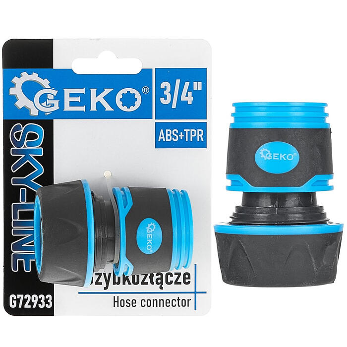 Geko šļūtenes savienotājs G72933, 3/4 collas