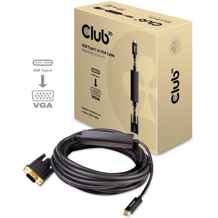 Club3D Video kabelis adapteris CAC-1512, 5