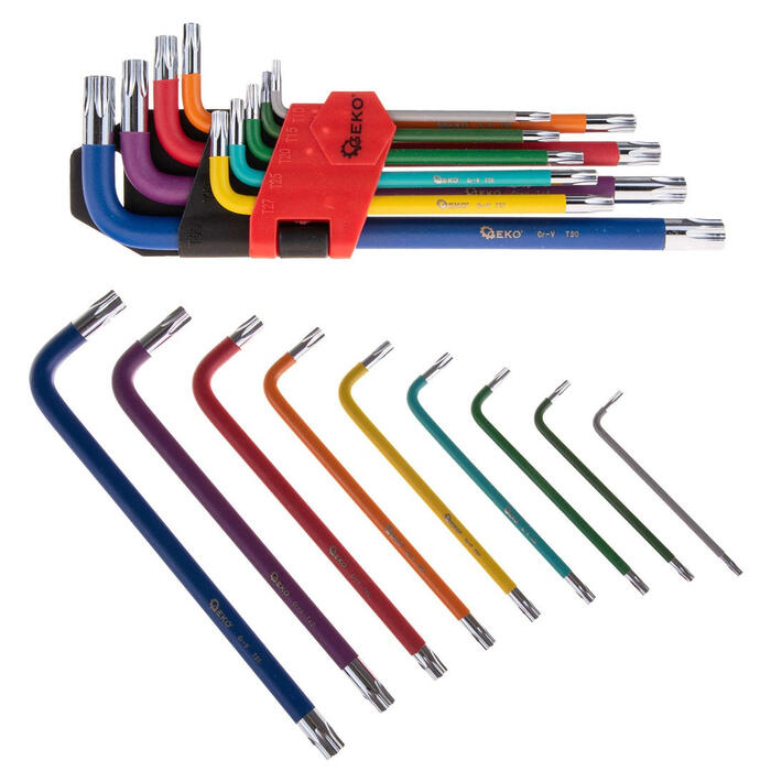 Geko Torx atslēgu komplekts G01709, T10-T50