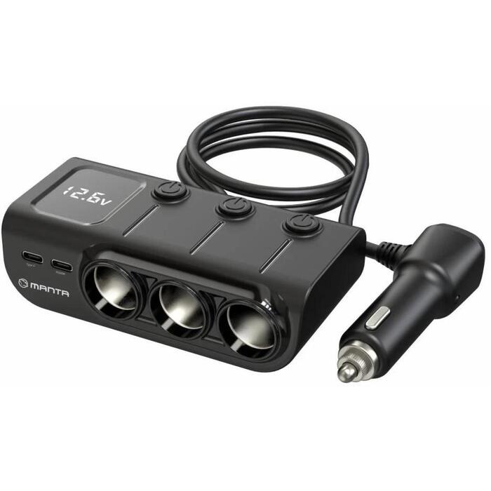 Manta Auto lādētājs MCC201T, 12-24V, 1306W