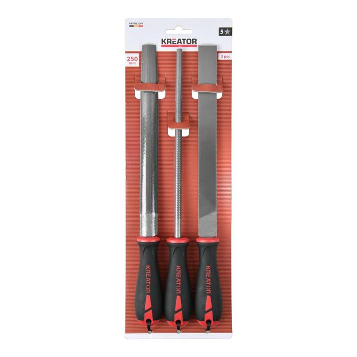 Vīļu komplekts 250mm - 3 gab