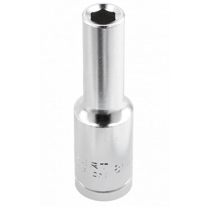 Hogert HT1A263 шестигранная головка, 1/2", 13мм, длинная, CrV (HT1A263)