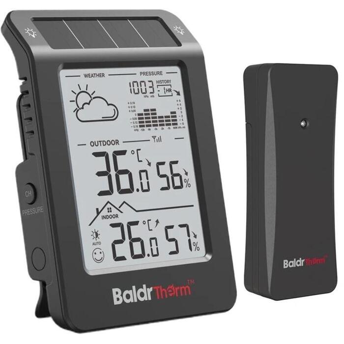 RainPoint BALDRTHERM B0596WT2H2P-V1 laika stacija, ar