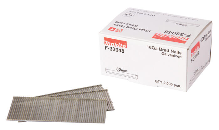 Tapiņnaglas 1,6X32mm 16ga 2000gab AF600