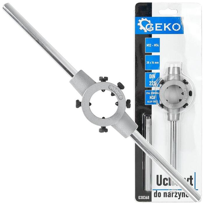 Geko Uchwats narzynek G38368, M12-M14, 38x14mm