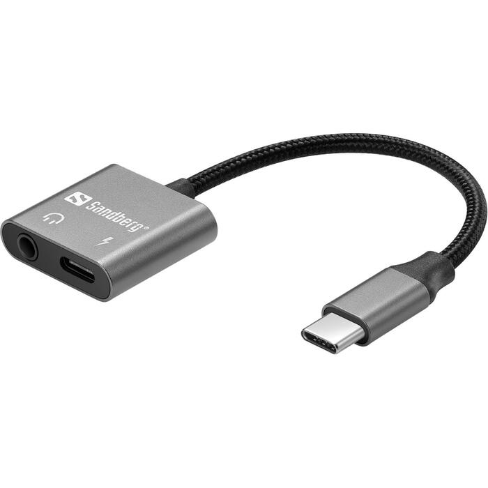 Sandberg USB-C audio adapteris 136-67, USB-C
