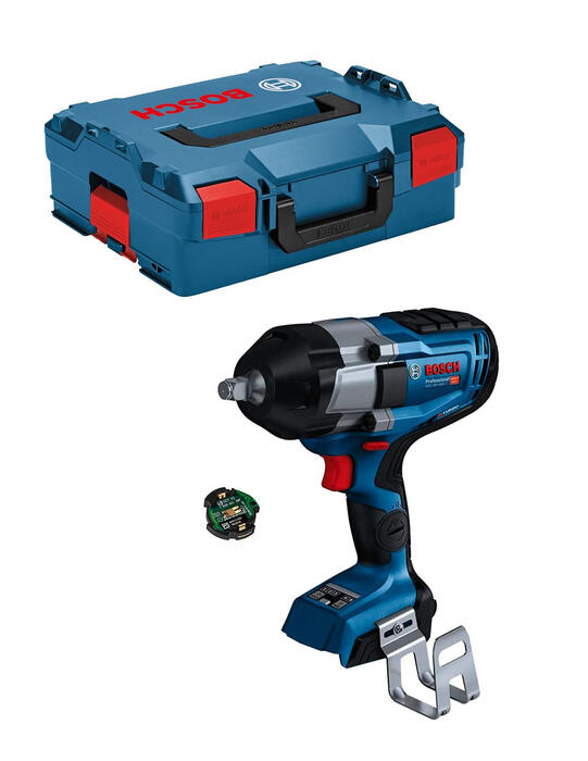 Akumulatora uzgriežņu atslēga GDS 18V-1000 C (bez akumulatora un lādētāja) 06019J8001 BOSCH (06019J8001)