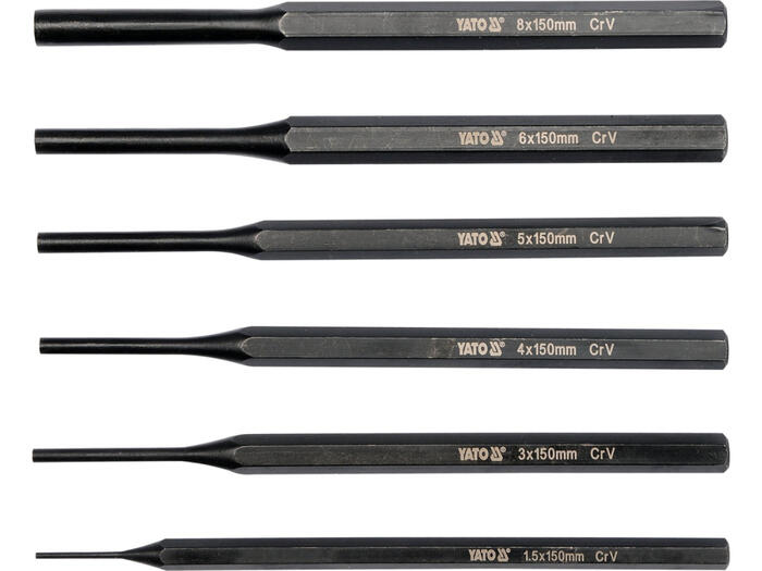Yato YT-47121 Punktsišu komplekts, 6 gab