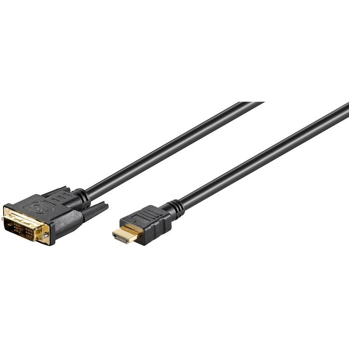 Goobay DVI-D/HDMI kabelis 51580, 2 m