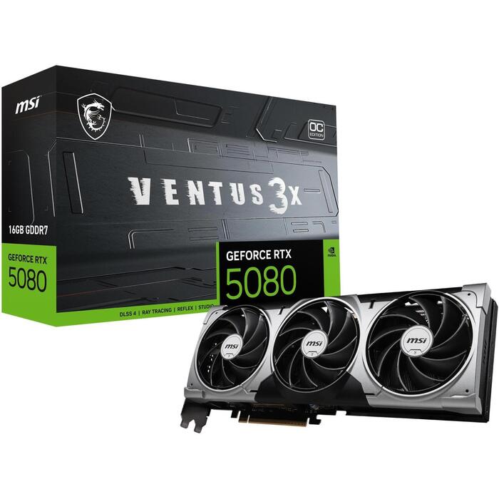 Graphics Card|MSI|NVIDIA|GeForce RTX 5080|16 GB|GDDR7|256 bit|PCI