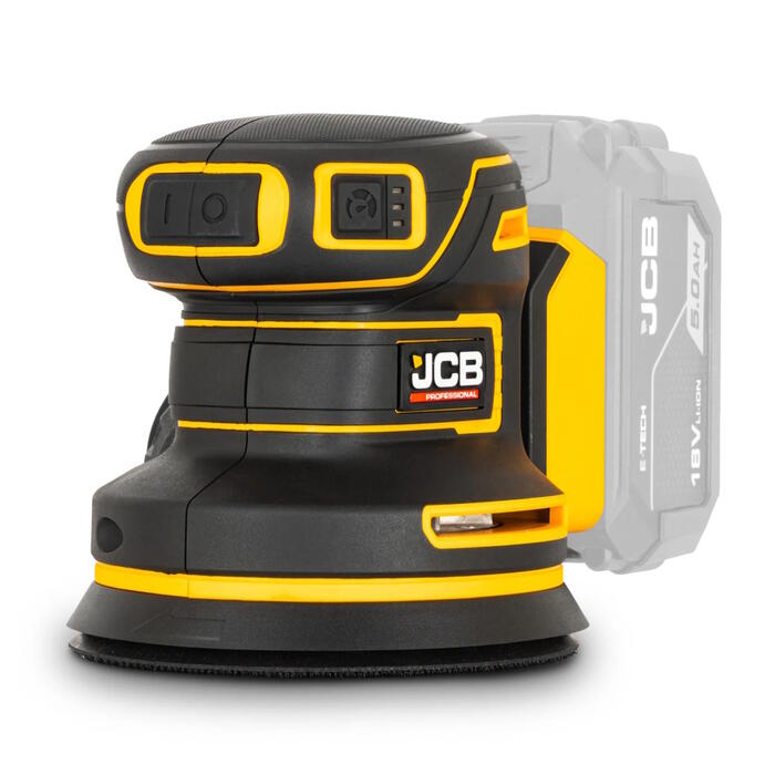 JCB JCB-18POS-125 Professional 18V bezsuku ekscentriskā