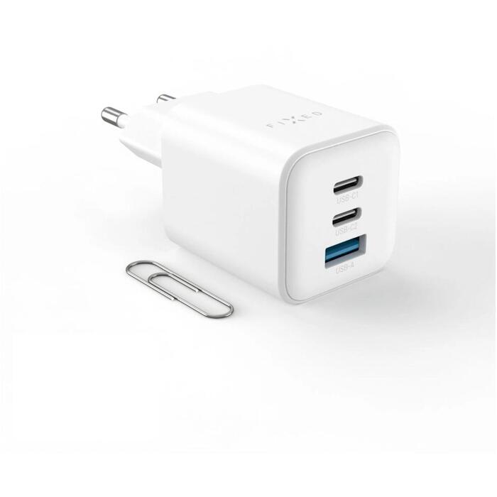 Fixed lādētājs FIXCG65M-2C1A-WH, 65W, 2x USB-C