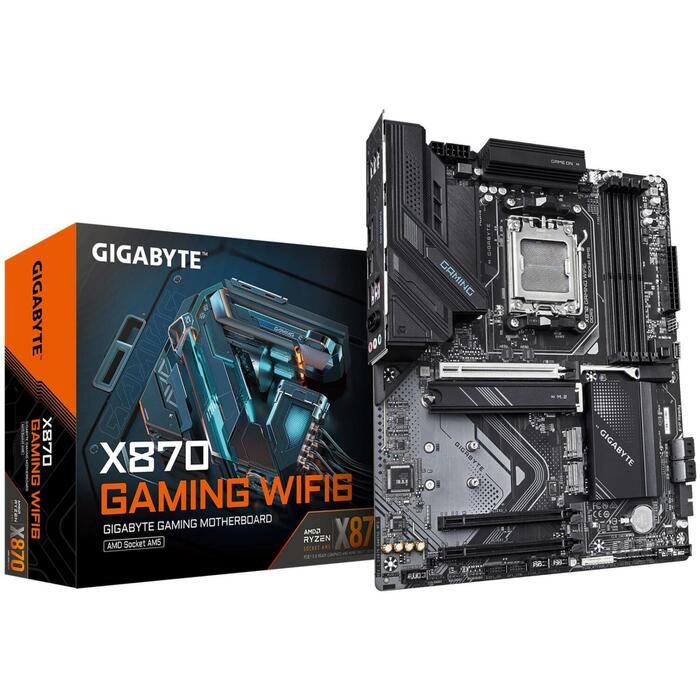 Gigabyte Mātesplate X870 GAMING WF6, atbalsta