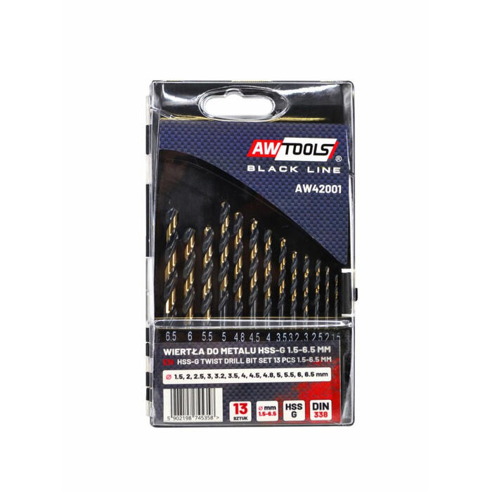 AWTOOLS HSS M2 PREMIUM METĀLA VĒRTĒJUMU