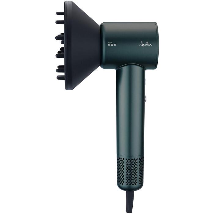 Jata Fēns JBSC1600, 1600 W, 230 V, 2 ātrumi, 4 temperatūras režīmi, 2 uzgaļi, jonizācija, auksts gaiss, difuzors, 1.8 m vads (JBSC1600)