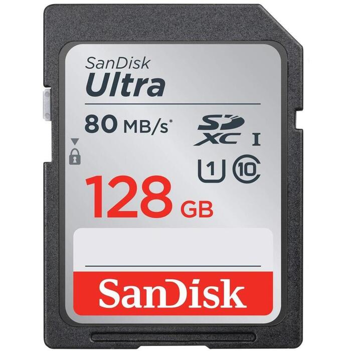 MEMORY SDXC 128GB UHS-I/SDSDUNB-128G-GN6IN SANDISK (SDSDUNB-128G-GN6IN)