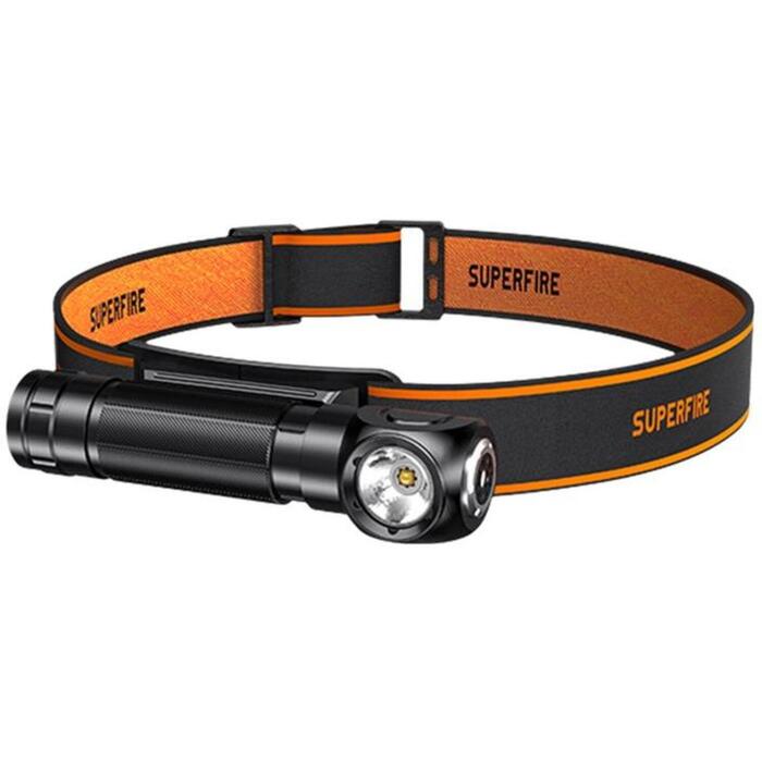 Superfire TH04-S, 1000lmm USB-C lukturis, 10W